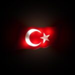 Araç Ön Panjur Türk Bayraklı Işıklı 3D Pleksi