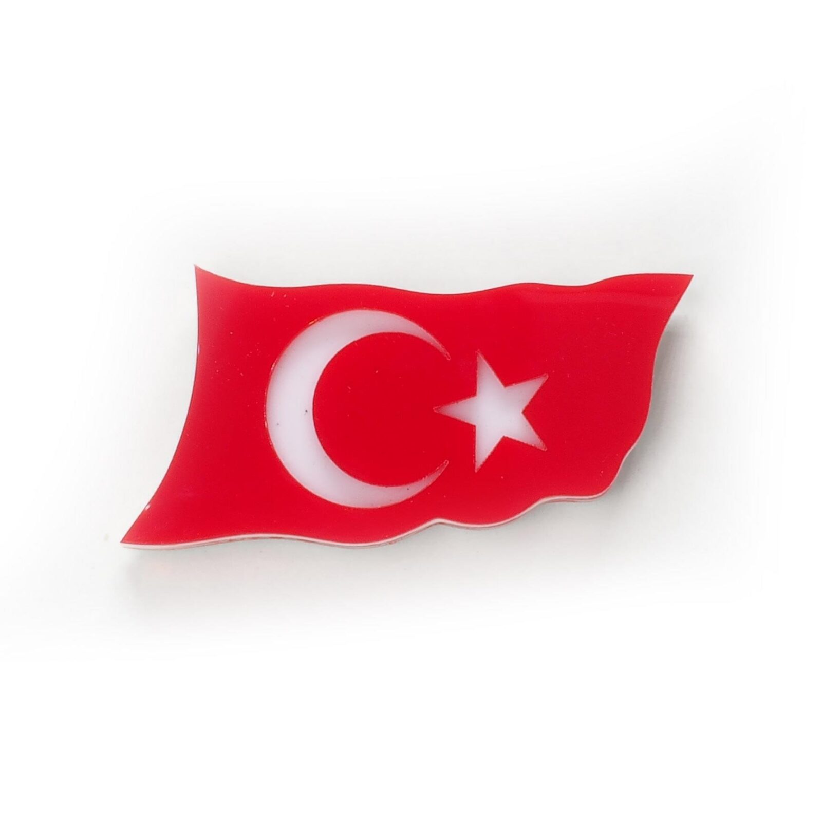 Araç Ön Panjur Türk Bayraklı Işıklı 3D Pleksi