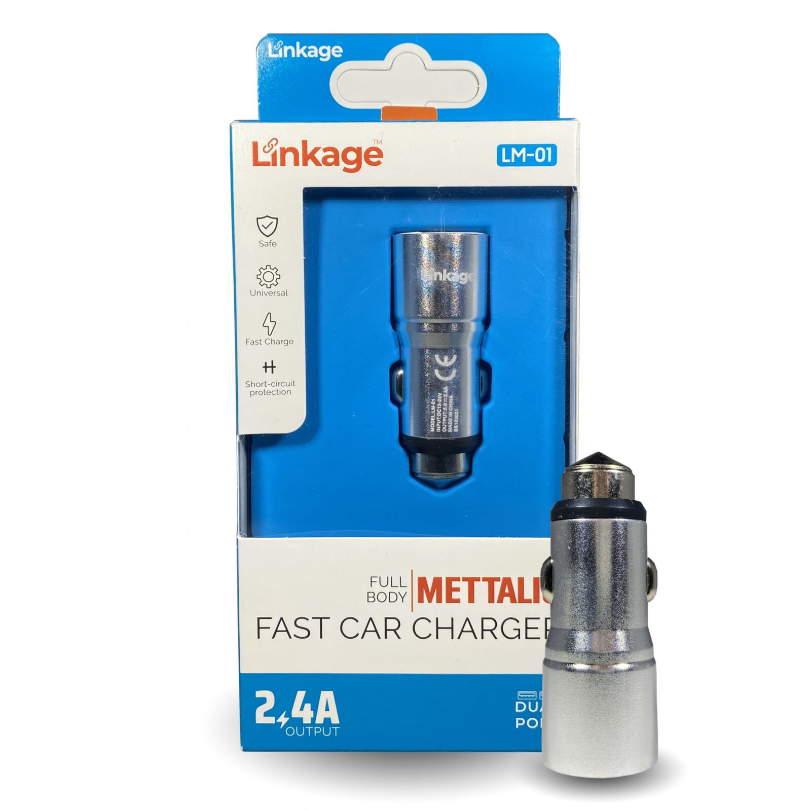 Linkage Usb Soketli Çakmaklık Şarj Aleti 2.4A