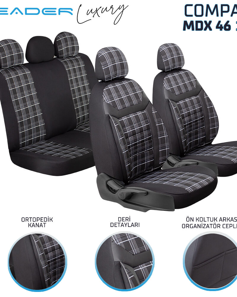 LEADER COMPACT / Universal Oto Koltuk Kılıfı