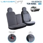 Leader BONGO TİCARİ OTO KILIFI SİYAH LEADER 2+1