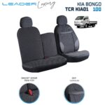Leader BONGO TİCARİ OTO KILIFI SİYAH LEADER 2+1