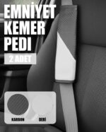 ComfortDrive Emniyet Kemer Pedi Seti - Boyun ve Omuz Koruyucu Kemer Pedi 2li Paket