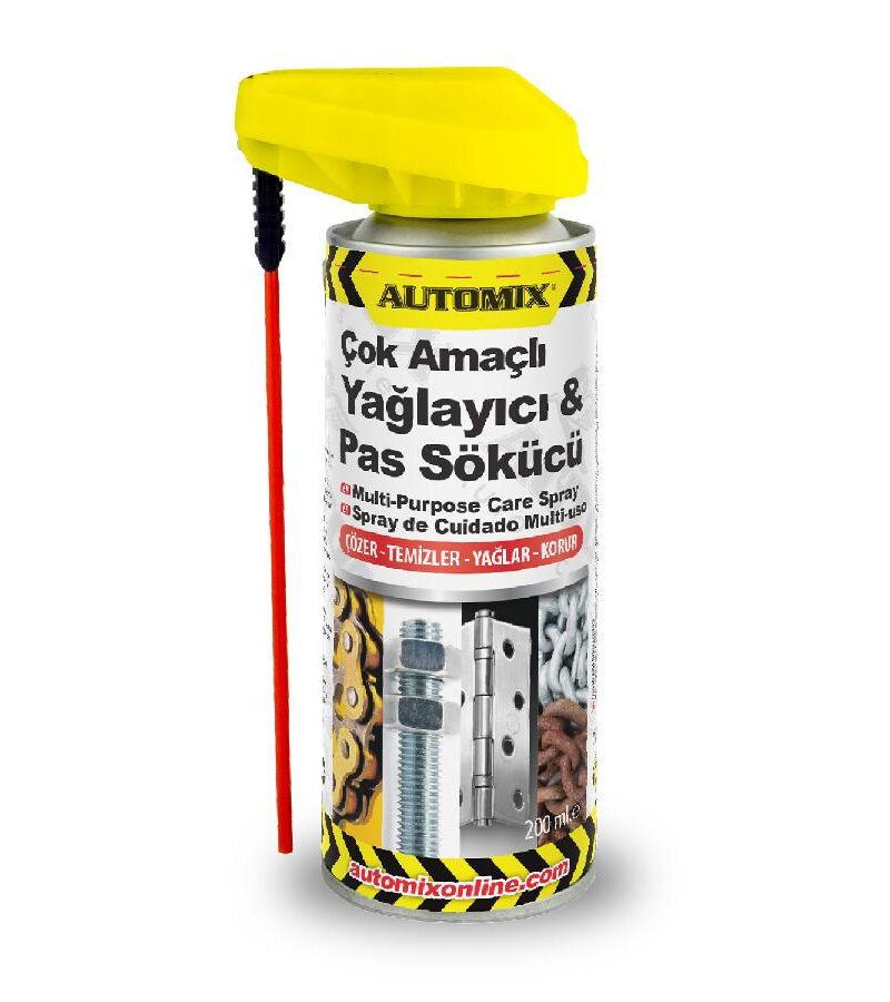 Automix Çok Amaçlı Yağlayıcı & Pas Sökücü - 200Ml