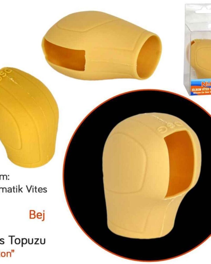 Silikon Vites Topuzu Kılıfı DSG Krem