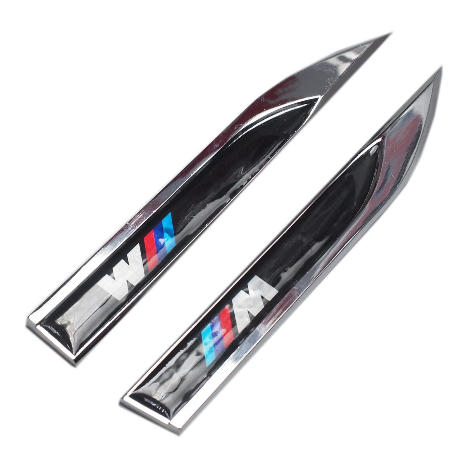 Nikel Kırmızı Gümüş Bmw 3M Bıçak Model Oto Arma Sticker