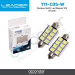Sentinel 12V 39Mm 8Smd Sofit Led Beyaz - 2 Adet