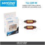 Sentinel 12V 39Mm 12Smd Sofit Led Beyaz - 2 Adet