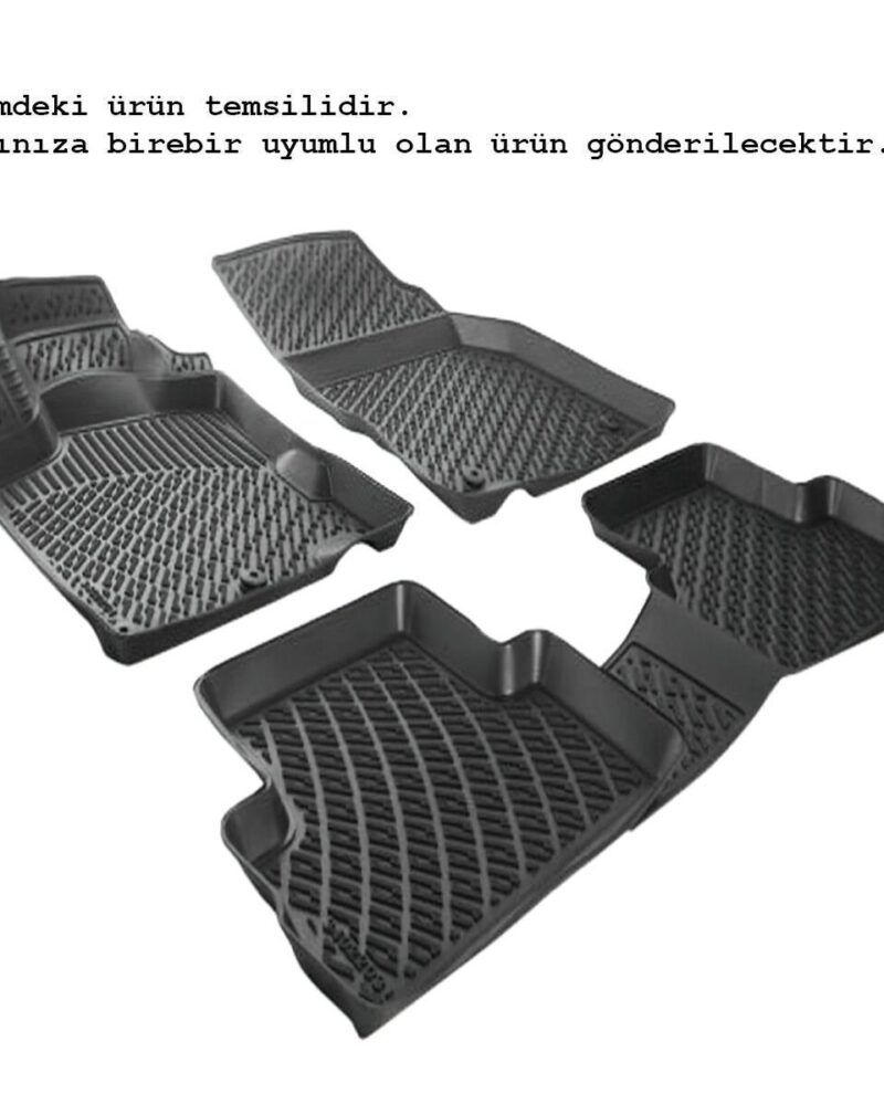 Rizline Volkswagen Passat B8 2015-2022 / 3D Tam Uyumlu Havuzlu Paspas