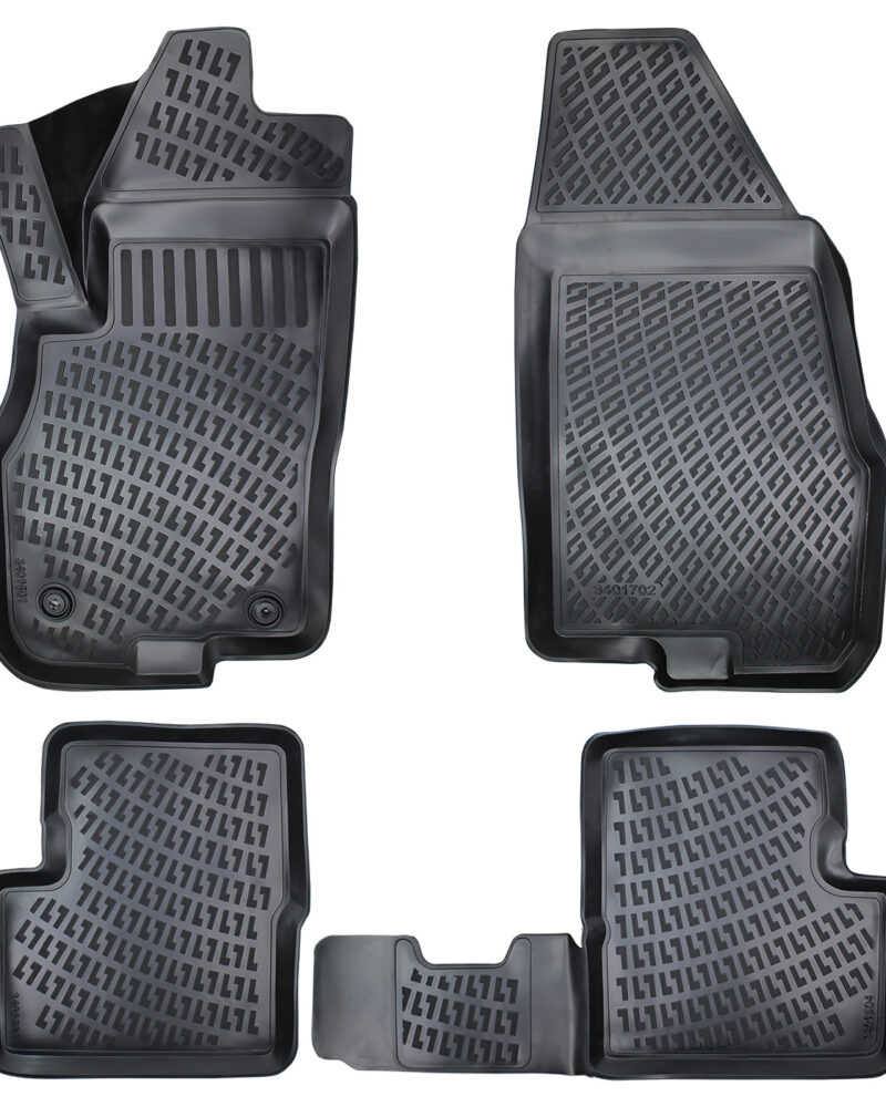 Rizline Fiat Punto Evo / 3D Tam Uyumlu Havuzlu Paspas