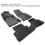 Rizline Renault Symbol 2013 / 3D Tam Uyumlu Havuzlu Paspas