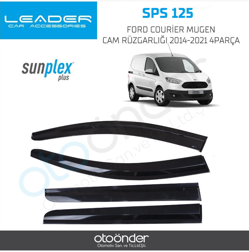 Ford Tourneo Courier (2014-2024) Cam Rüzgarlığı - 4Lü / Sunplex