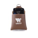 Araç İçi Telefon Tutucu - Organizer - Kese / Kahverengi / 12 cm X 17.5 cm