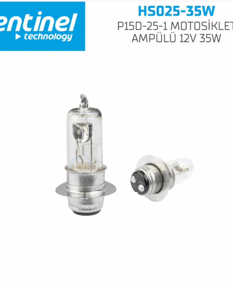 P15D-25-1 Motosiklet Ampülü 12V - 35W Ampul