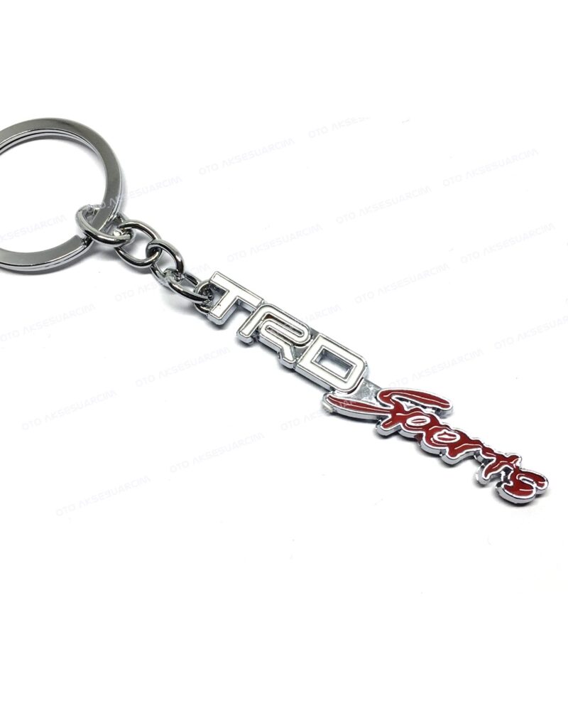 Trdsports Metal Anahtarlık / Beyaz Kırmızı