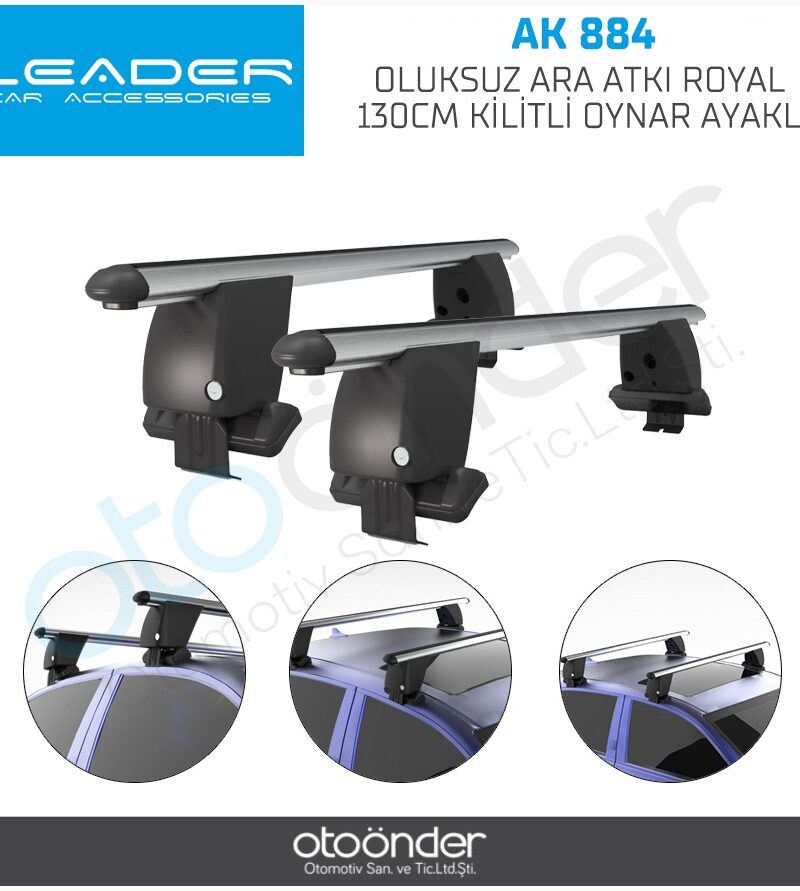 Leader Oluksuz Kilitli Oynar Ayaklı Port Bagaj Royal Ara Atkı 130Cm