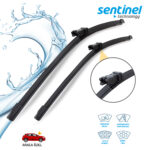 Sentinel ÖN Silecek Takım - Cıtroen C4 2009 / DS4 2011 / Peugeot 308 HB/SW 2007 / 308cc 2009 / S-Max 2006 / 760mm 650mm