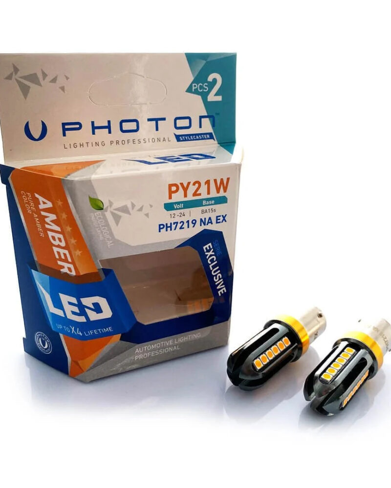 Photon P21W Amber (Turuncu) Exclusive Serisi Ph7219 Na Ex