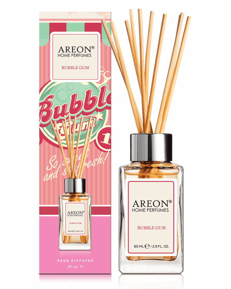 Areon Bubble Gum 85Ml Bambu Çubuklu Oda Kokusu