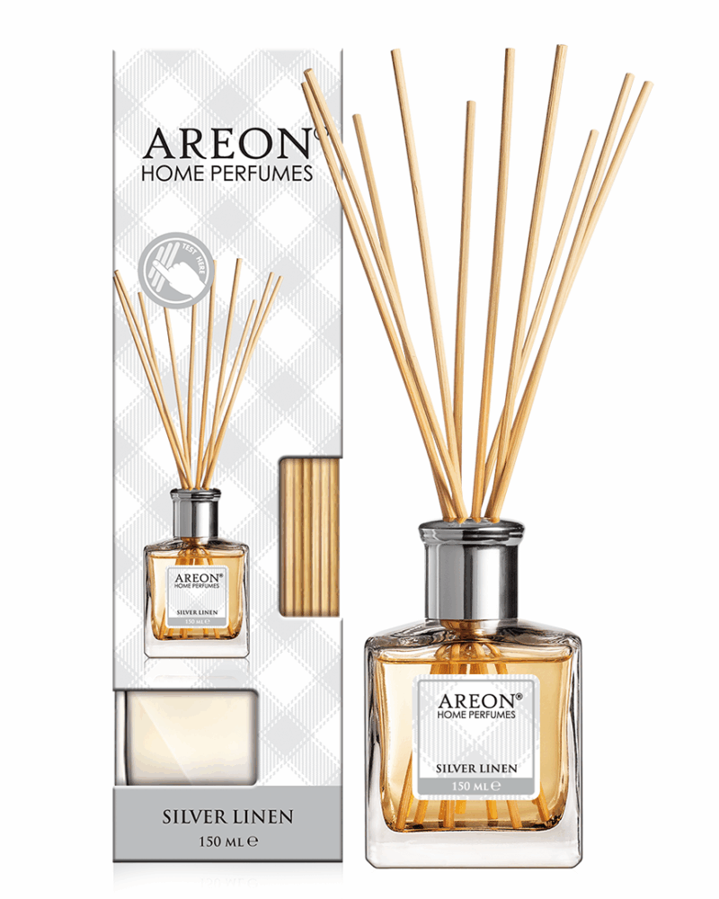 Areon Sılver Lınen 150Ml Bambu Çubuklu Oda Kokusu