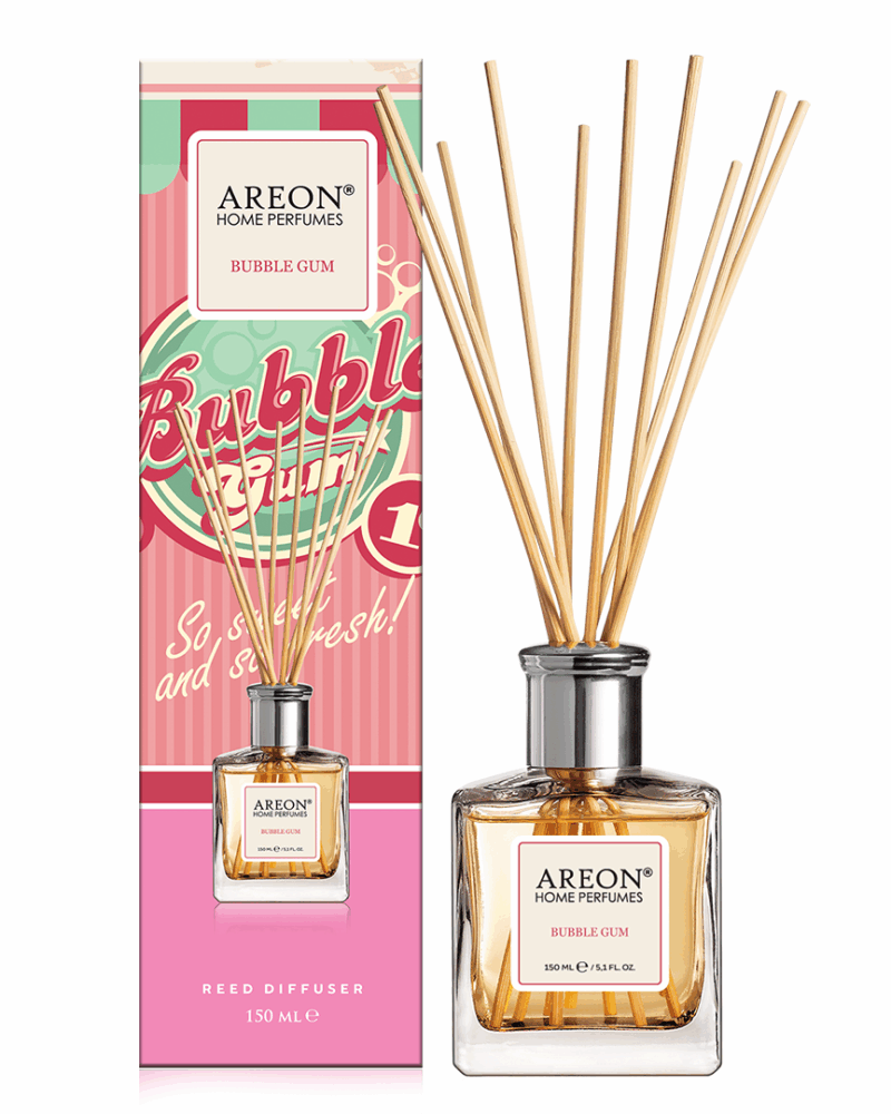 Areon Bubble Gum 150Ml Bambu Çubuklu Oda Kokusu