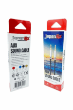 Japanex Aux Kablosu 3.5Mm Örgülü 1 Metre