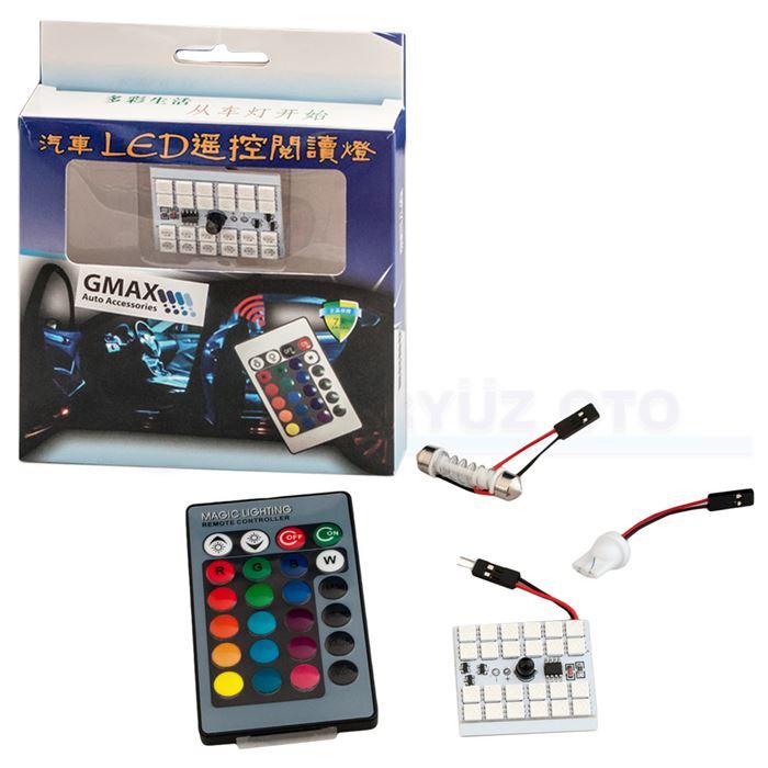 Ampul Led Kumandalı Sofit 7 Renk