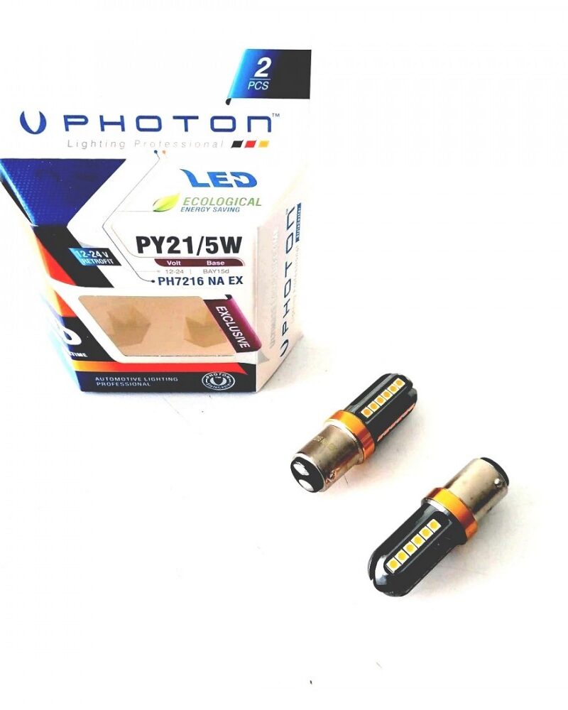 Photon P21/5W Çift Duy Turuncu Can-Bus Exclusive Serisi Ph7216 Naex