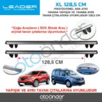 Leader Profesyonel Ara Atkı Tavana Yapışık Pençe 128.5Cm