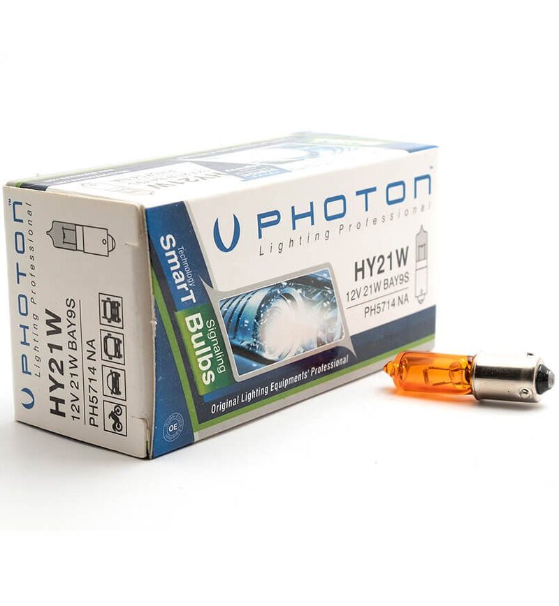 Photon 12V Hy21W Baw9S Turuncu Ampul