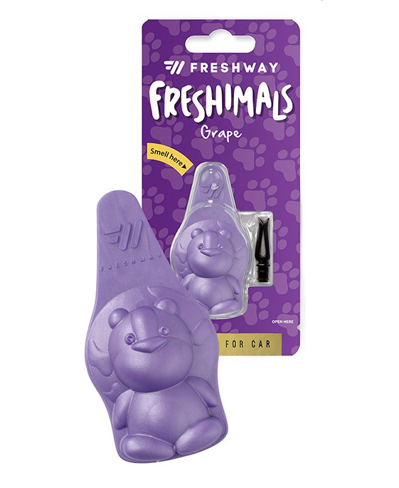 Freshımals Koku ( Hayvan Şekilli ) Grape