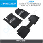 Leader Paspas Üniversal Modern Siyah Karbon