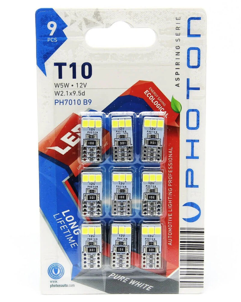Photon T10 Beyaz Led - 6 Led Park-Aydınlatma Ampulü 7010 B9