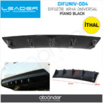 Difüzör Arka Üniversal Piano Black İthal