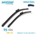 Sentinel ÖN Silecek Takım - Renault Clıo-5 06.2019 / CAPTUR 2017