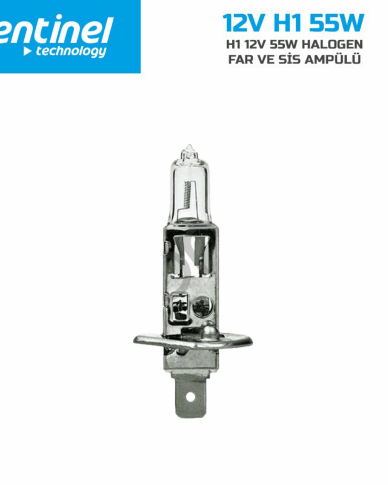 Sentinel H1 55W Halojen Far Ampulü
