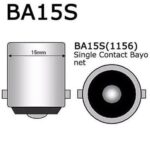 Sentinel P21W Ba15S 12V 21W 93 Turuncu Sinyal-Stop Lamba Ampul