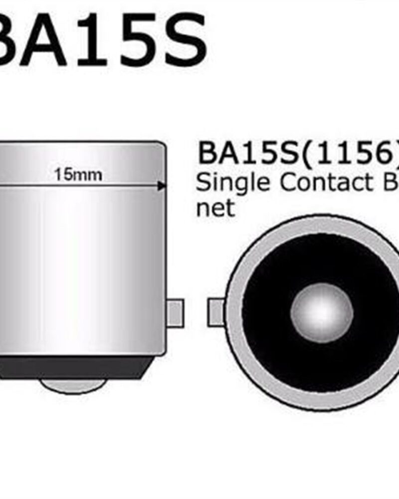 Sentinel P21W Ba15S 12V 21W 93 Turuncu Sinyal-Stop Lamba Ampul