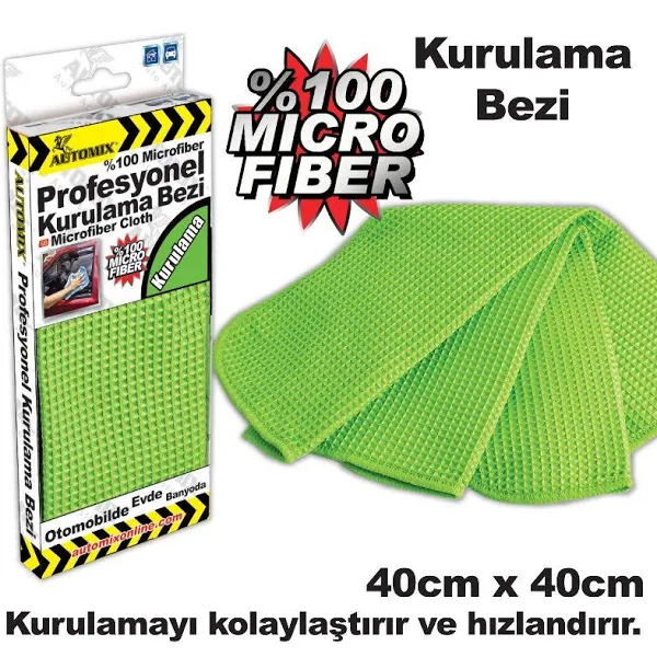 Automix 3D Mikrofiber Kurulama Bezi