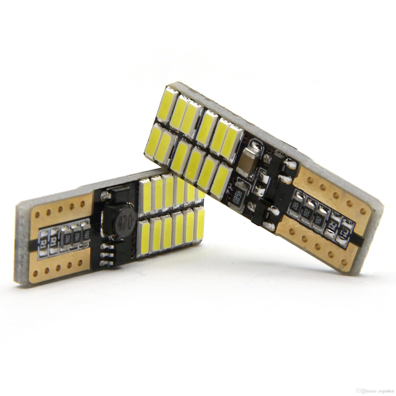 T10 Dipsiz Smd Park Ampulü 24 Ledli Beyaz