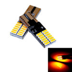 T10 Dipsiz Smd Park Ampulü 24 Ledli Turuncu