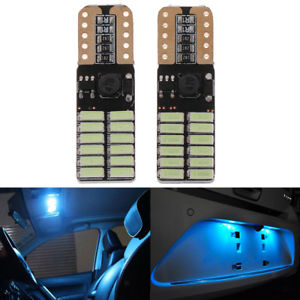 T10 Dipsiz Smd Park Ampulü 24 Ledli Buz Mavisi