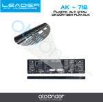 Plaka Altlığı ÇITALI DİKDÖRTGEN PLASTİK 54X14 Cm / 1 Adet