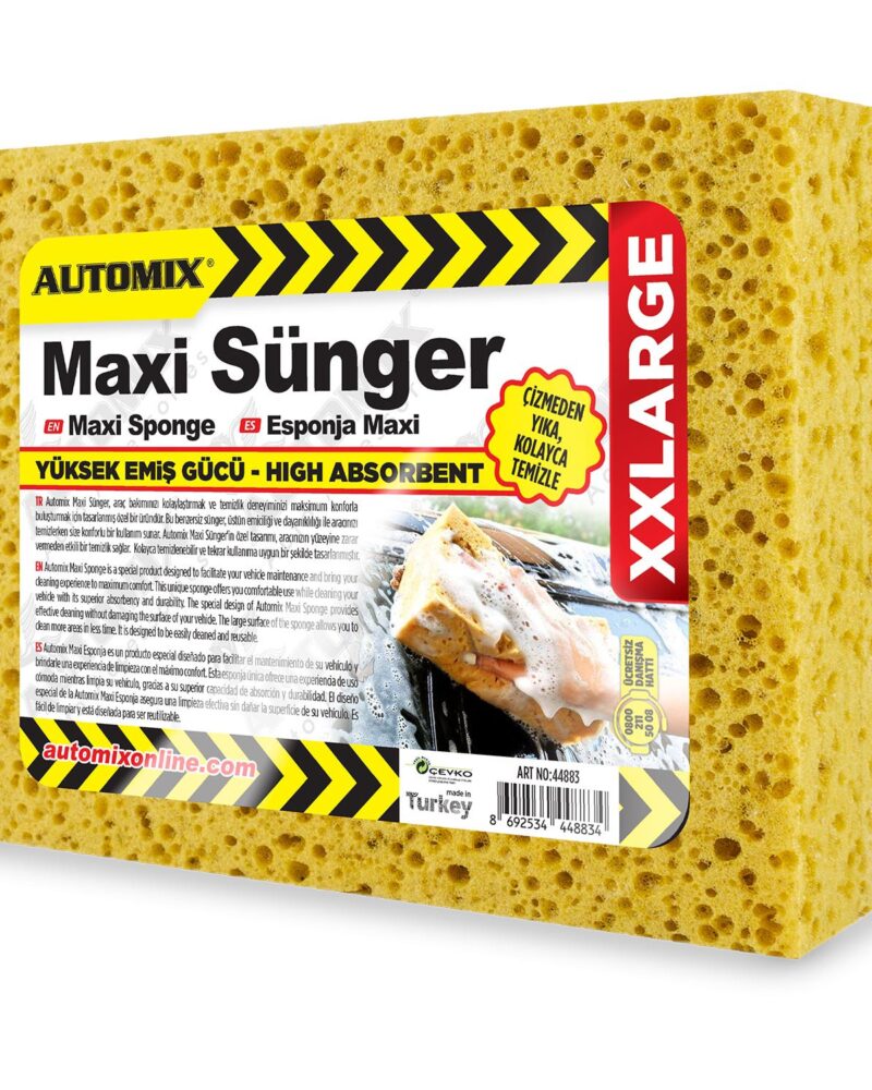 Automix Maxi Sünger 18 X 14 X 6,5 Cm