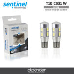 CANBUS BEYAZ LED T10 / 12V 10 SMD - 2 Adet