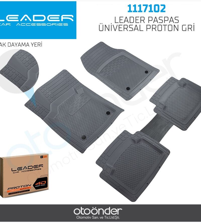 Leader Paspas Üniversal Proton / GRİ