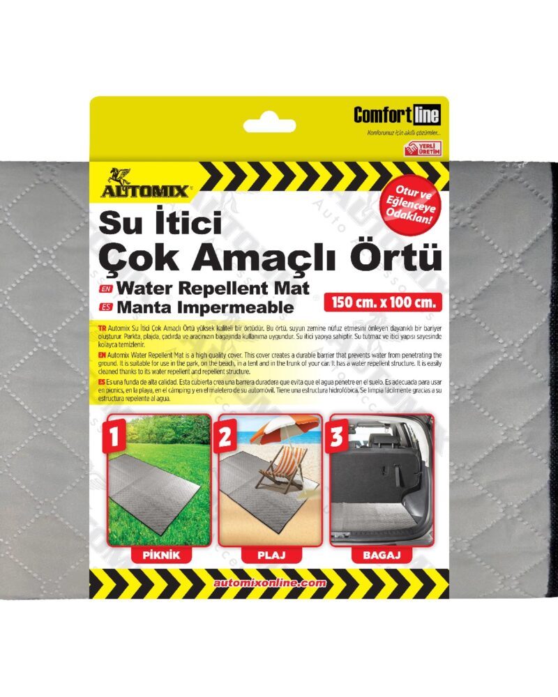 Automix Su İtici Çok Amaçlı Örtü 150 X 100 cm
