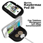 Automix Telefon Tutucu 3D Kaydırmaz Havuzlu Ped