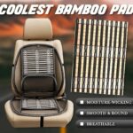 Bel Destekli Ergonomik File&Bambu Tam Boy Minder / Siyah