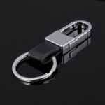 METAL DERİ DÜZ Anahtarlık